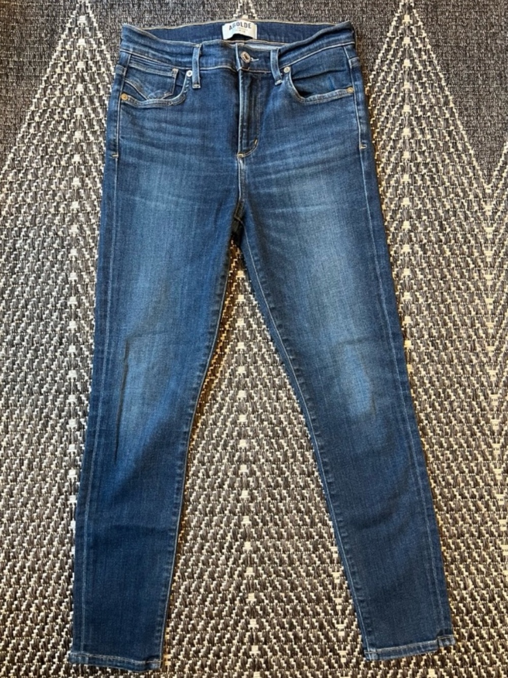 AGOLDE Sophie High Rise
Skinny Crop Jeans